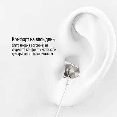 Наушники ColorWay 3.5 mm Wired Earphone UrbanBeat White (CW-WD03WT) - фото 9