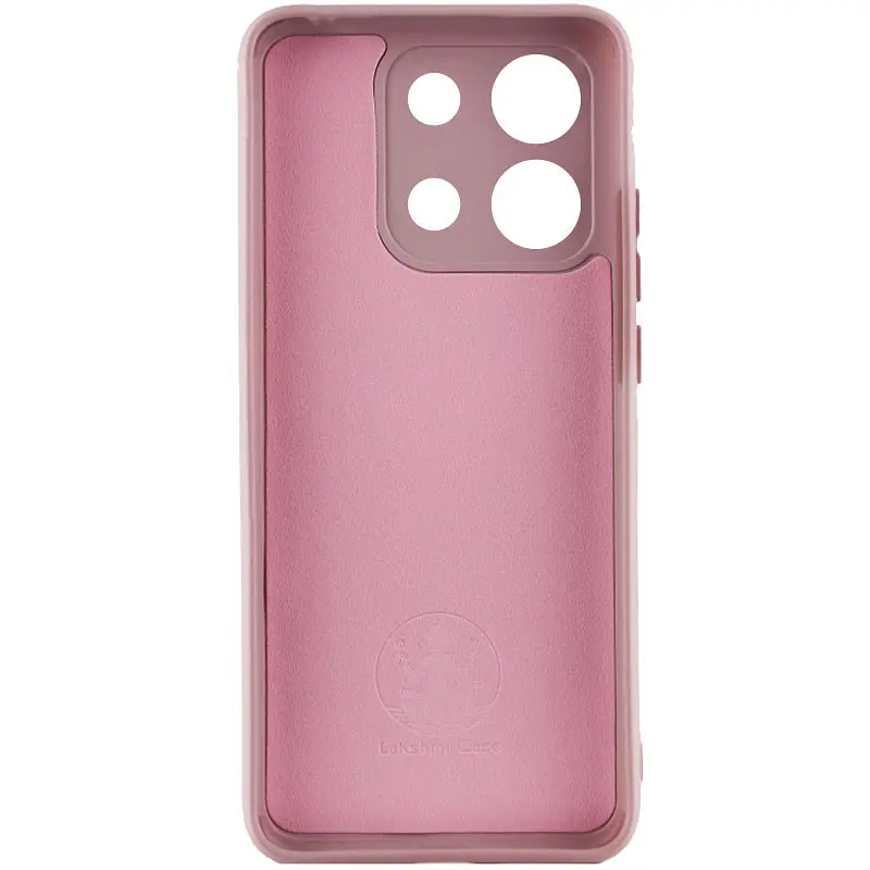Чехол Silicone Cover Lakshmi Full Camera (AA) для Xiaomi Redmi Note 14S Розовый / Pink Sand - фото 2