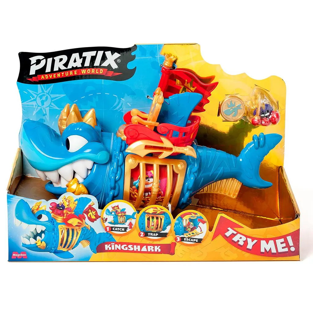 Ігровий набір PIRATIX S - КОРОЛІВСЬКА АКУЛА Piratix PPXSP112IN10 - фото 10
