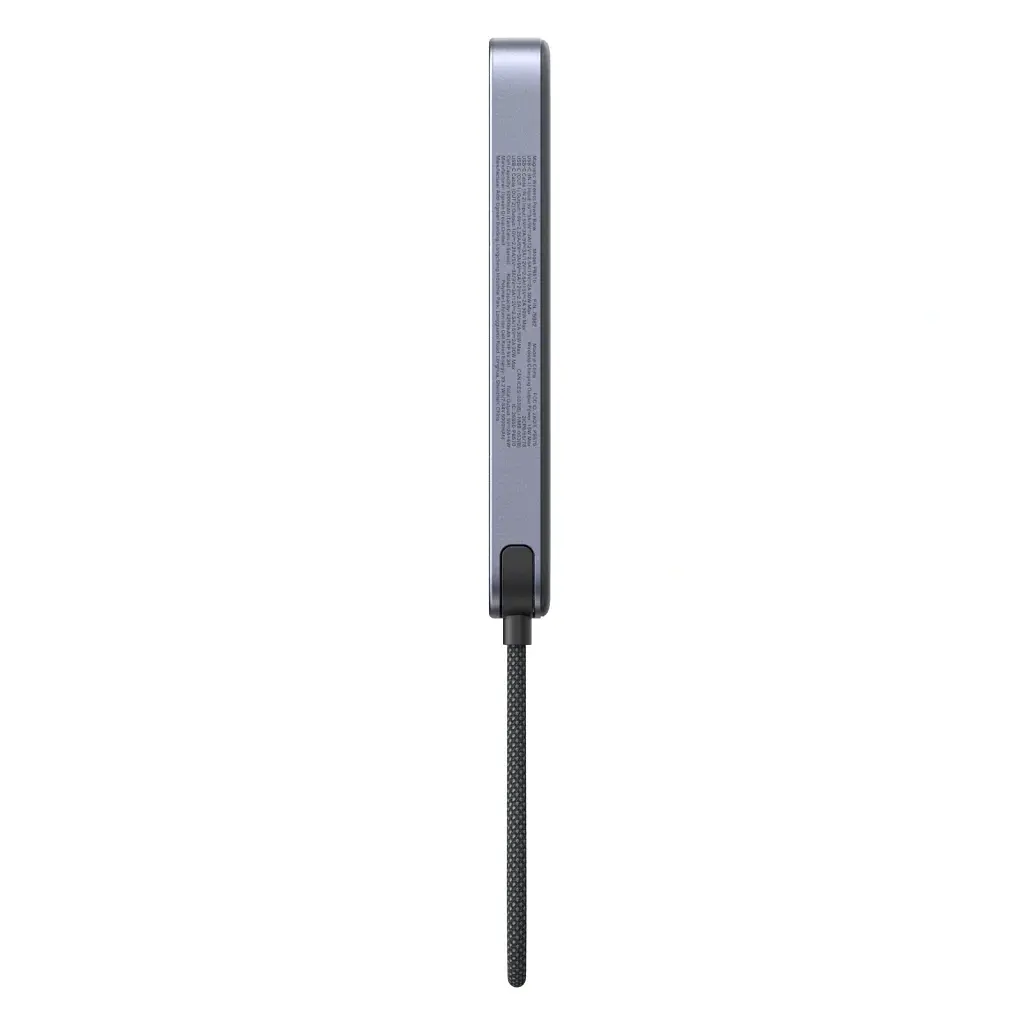 Батарея універсальна Ugreen 10000mAh 30W 1xUSB-C + 15W Magnetic Wireless + cable USB-C black (75982B) - фото 3