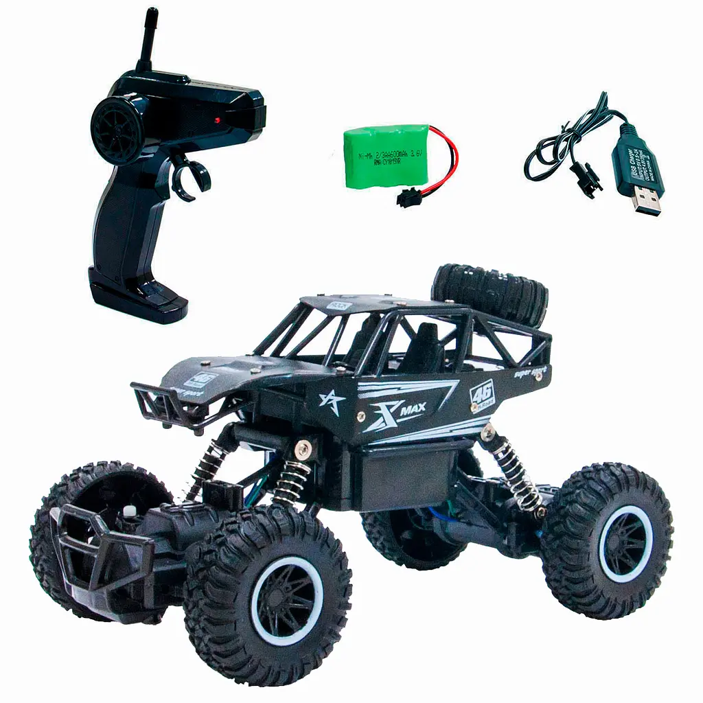 Машинка на радіокеруванні Sulong Toys Off-Road Crawler Rock Sport чорний (SL-110AB) - фото 6