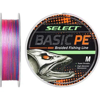 Шнур Select Basic PE 100m Multi Color 0.26mm 45lb/20.8kg (1870.30.87)