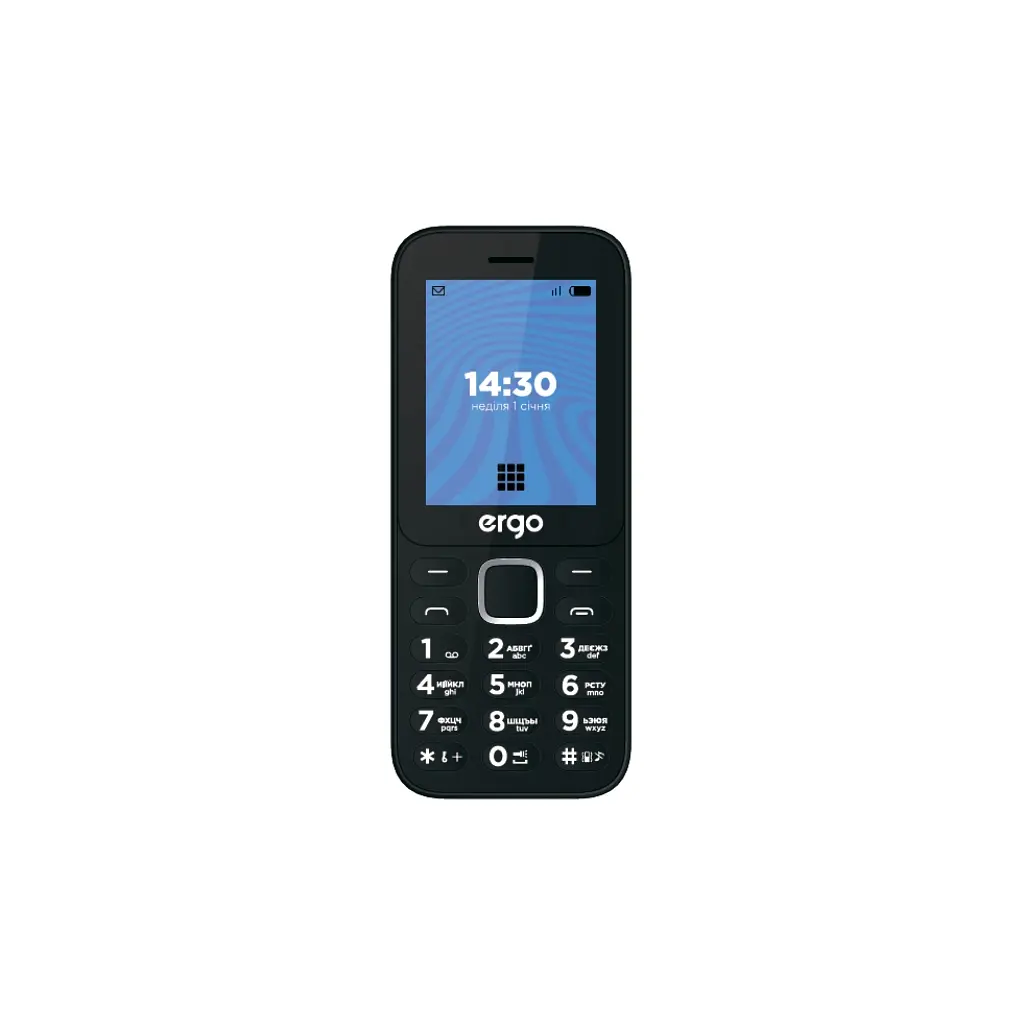 Мобільний телефон Ergo E241 Red - фото 2