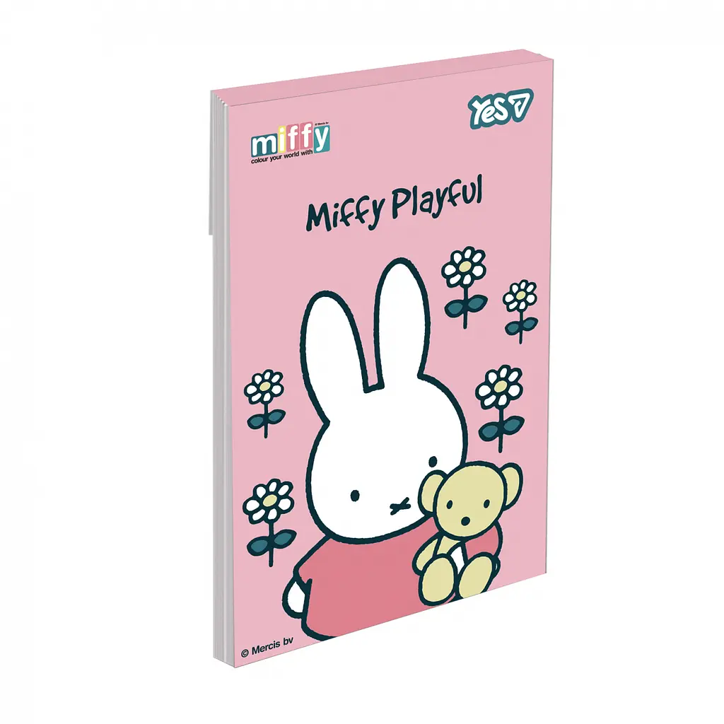 Блокнот Yes Miffy А7 48 аркушів клітинка 1 шт. в асортименті (152566) - фото 2