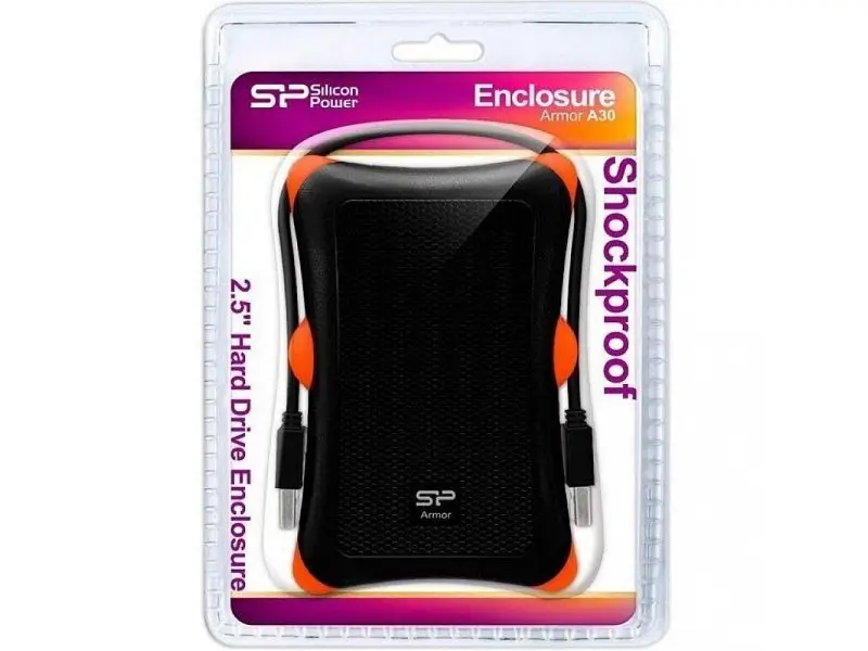 Зовнішня кишеня Silicon Power Armor A30 (SP000HSPHDA30S3K) - фото 2