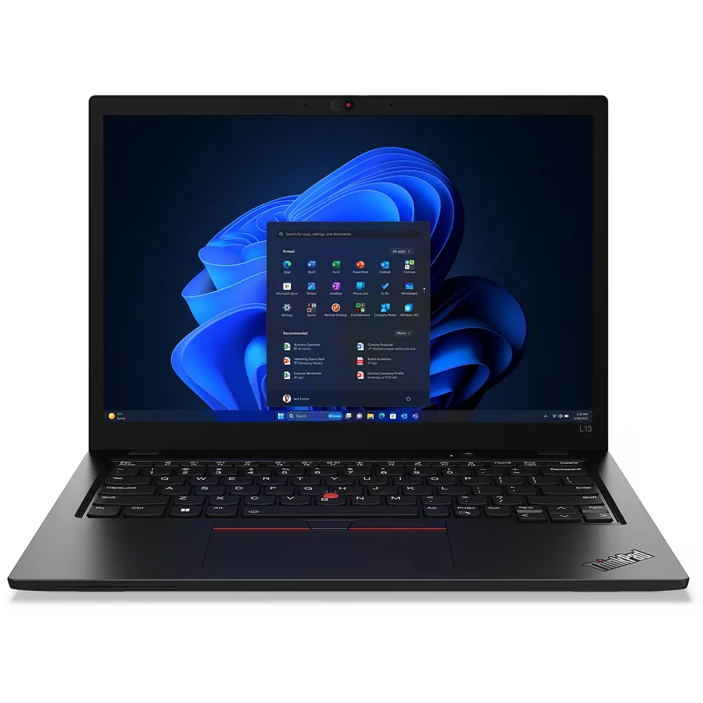 Ноутбук Lenovo ThinkPad L13 Gen 5 с процессором Intel Core Ultra 7 155U 4.8GHz, 13.3" WUXGA, IPS, 16GB LPDDR5 RAM, 512GB SSD, Intel® графикой, Windows® 11 Pro, черный, 3y on-site Premium - фото 3