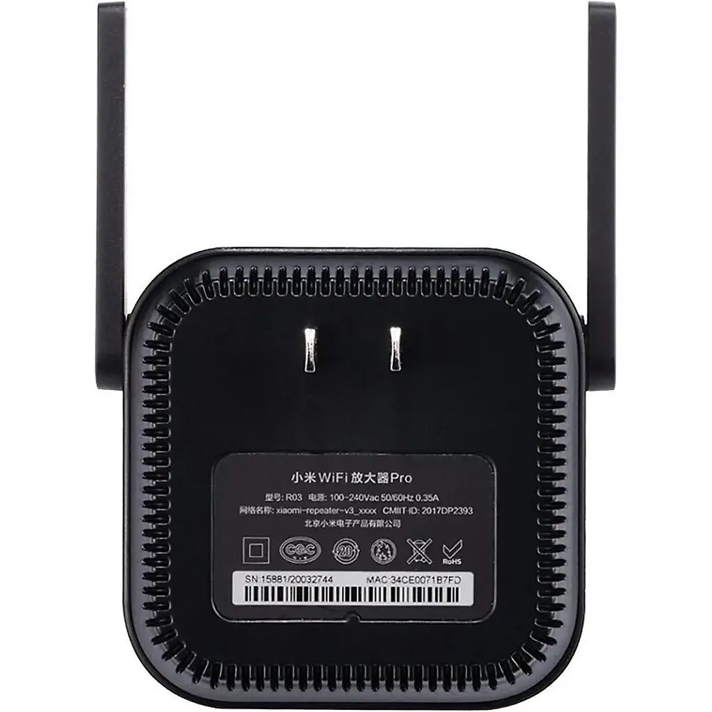 Ретранслятор Wi-Fi сигналу Xiaomi Mi Wi-Fi Amplifier Pro (DVB4176CN) [25854] - фото 2