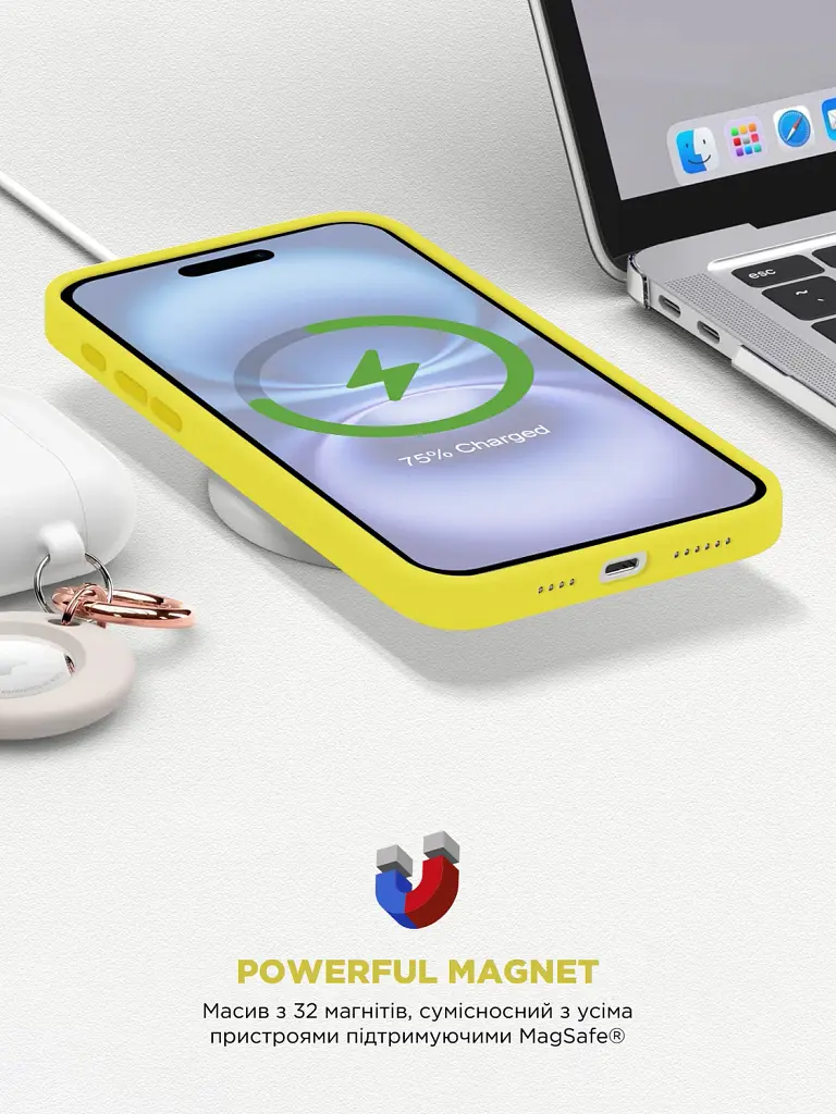 Чохол ArmorStandart ICON2 MagSafe для Apple iPhone 16 Star Fruit - фото 9