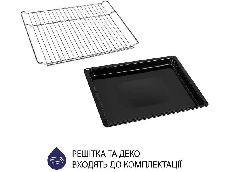 Духовка електрична Minola EOD 675 Dove Gray - фото 9