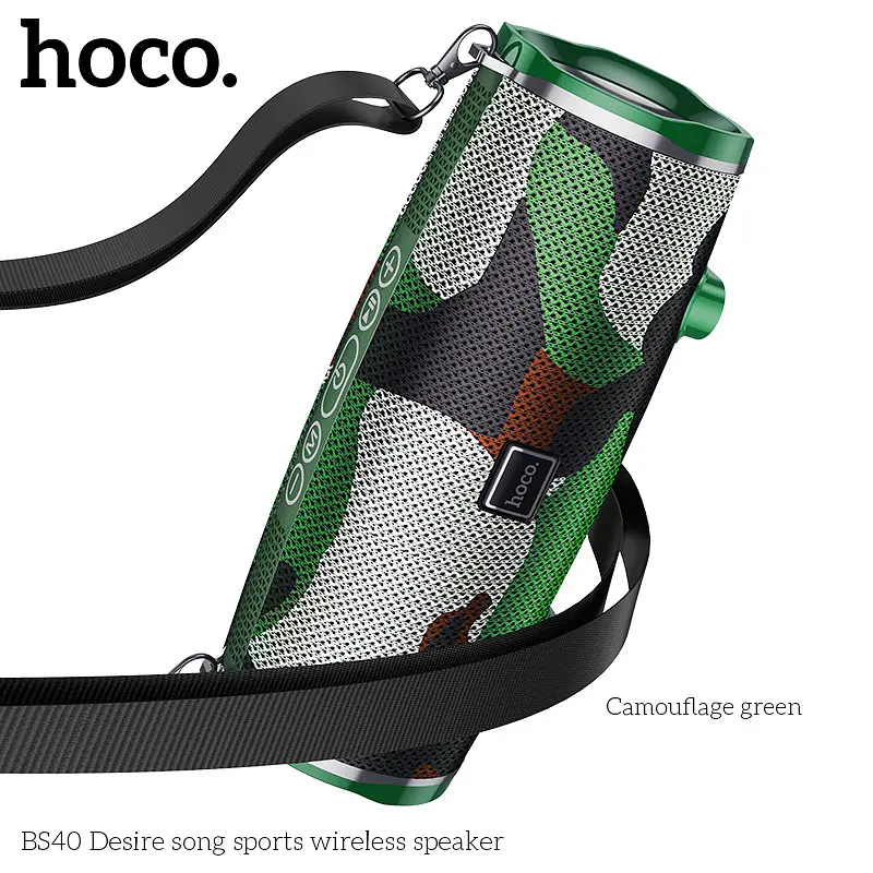 Портативна акустика Hoco Desire song sports wireless speaker BS40 червона - фото 4