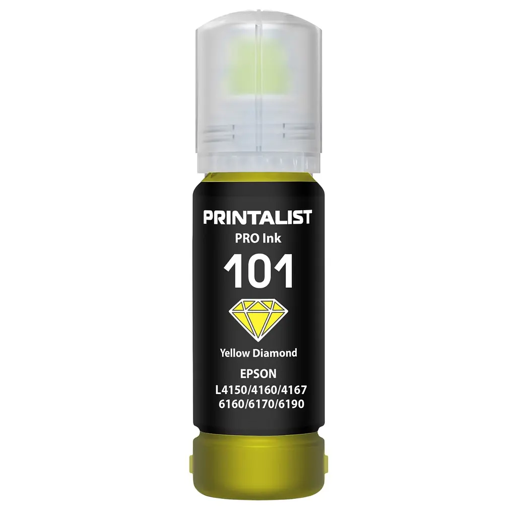 Чорнило PRINTALIST 101 для Epson L4150/4160 70г Yellow водорозчинне (PL101Y) - фото 5