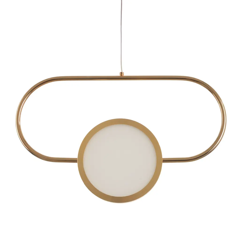 Люстра Brille подвесная лофт LED 10W NW G (BL-882S/1) - фото 2