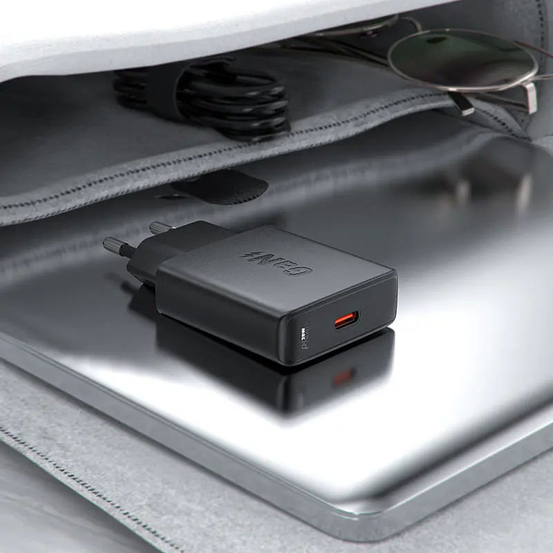 МЗП Acefast A65 PD20W GaN (USB-C) Black - фото 7