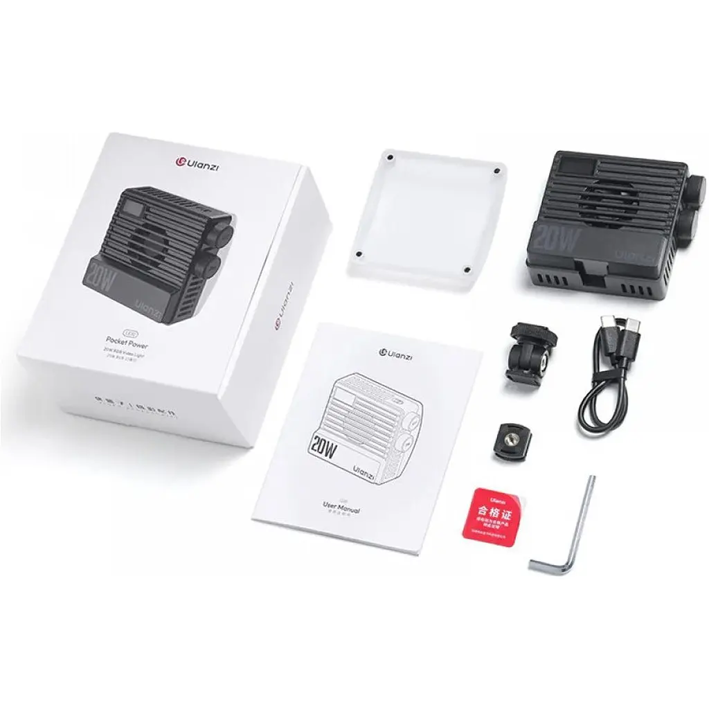 Накамерный свет Ulanzi LE20 RGB 2500-9000К [128467] - фото 4