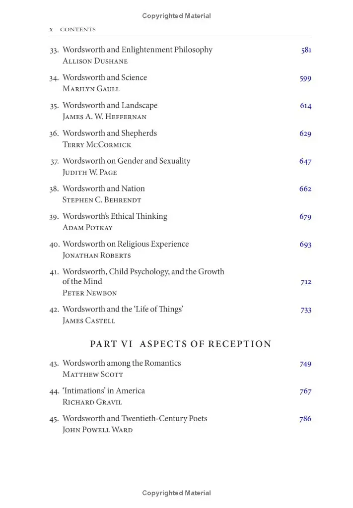 The Oxford Handbook of William Wordsworth - фото 6