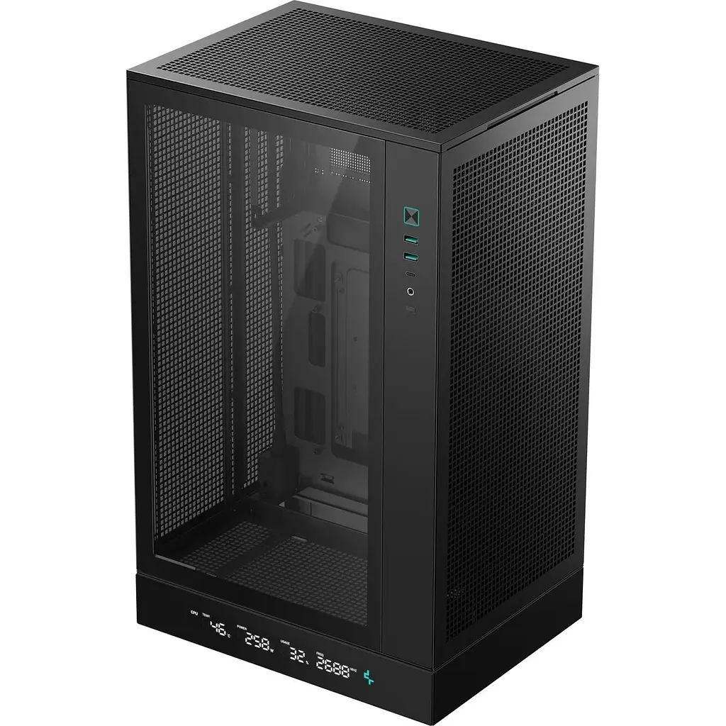 Корпус Deepcool CH270 Digital Без БП Black (R-CH270-BKNDM0-G-1) - фото 3