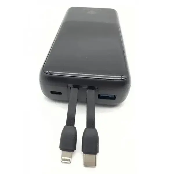 Power Bank 20000mAh зі наскрізною зарядкою портативна батарея для смартфона планшета роутера USB зовнішній акумулятор повербанк із швидкою зарядкою 22.5W та дисплеєм Lenyes PX251D - фото 10