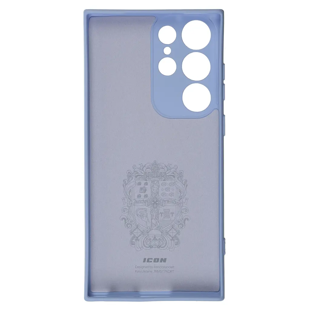 Чехол ArmorStandart ICON для Samsung S23 Ultra Camera cover Lavender (ARM65460) - фото 2
