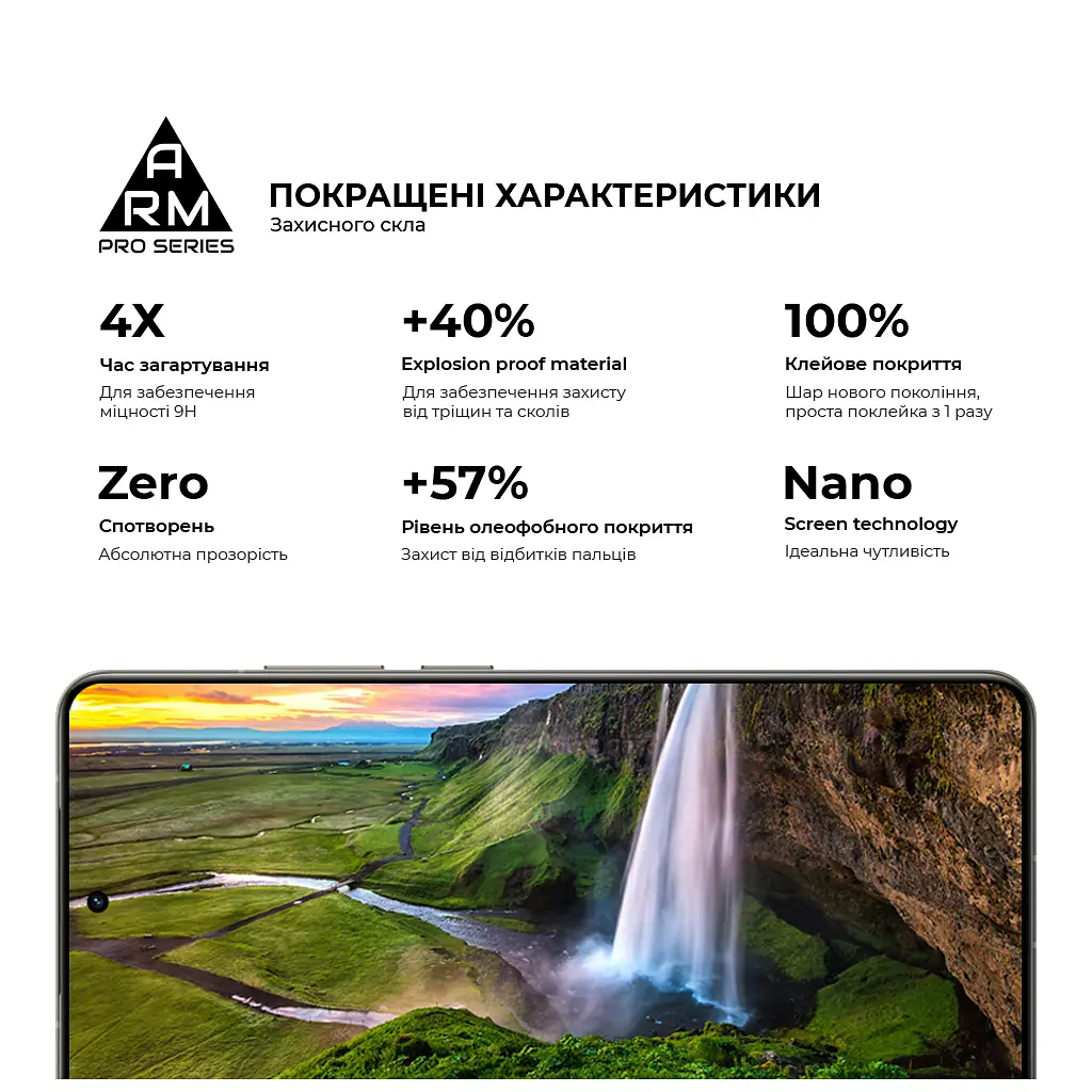 Скло захисне Armorstandart Pro OPPO A5 Pro 4G / A5 Pro 5G Black (ARM85390) - фото 5