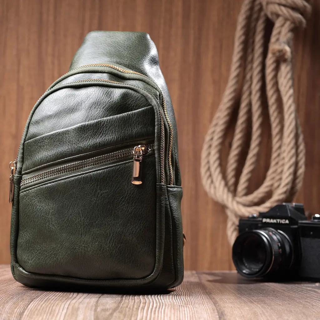 Жіноча сумка Vintage з одним ременем через плече з екошкіри 17.5х29х8 см sum0026953 - фото 9