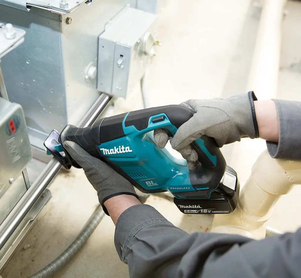 Пила шабельна акумуляторна Makita DJR188Z (20 мм, 3000 об/хв, 460 Вт, BL, LXT, без акумуляторів та зарядного пристрою) - фото 5