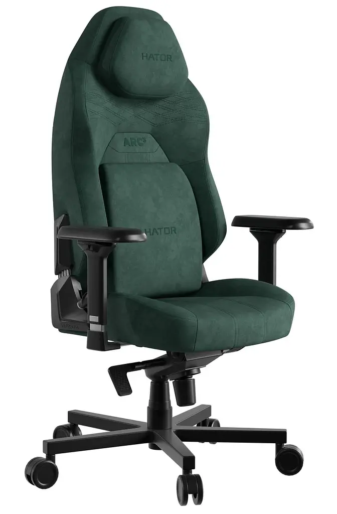 Ігрове крісло HATOR Arc 3 S Velour Emerald (HTC3448S) - фото 3