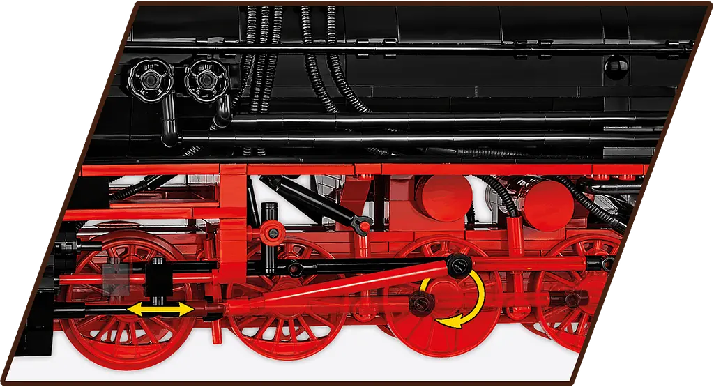 Конструктор Cobi Локомотив DR BR Class 52 масштаб 1:35, 1723 деталі (COBI-6283) - фото 10