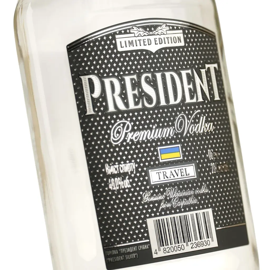 Горілка President Silver 40% 0.2 л - фото 5
