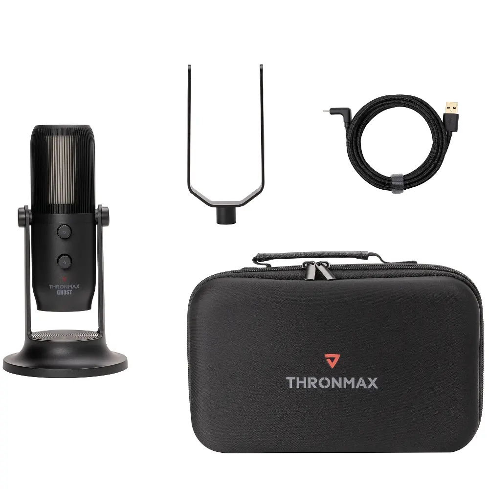 Мікрофон конденсаторний THRONMAX MDRILL GHOST M2RGB Чорний - фото 5