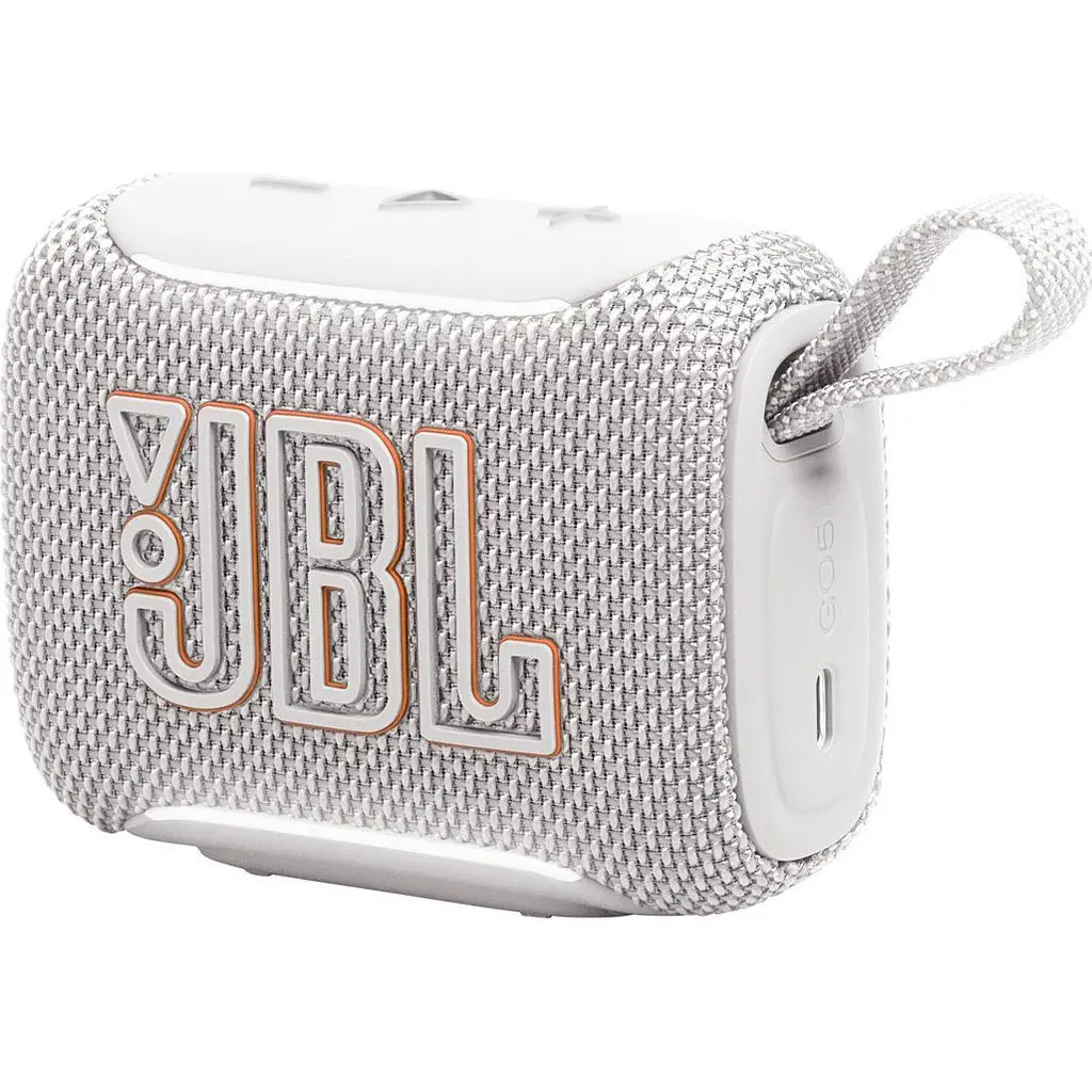 Портативна акустика JBL GO 5 White (JBLGO5WHT) [163932] - фото 3