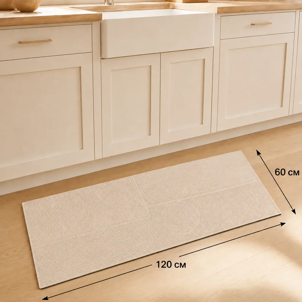 Кухонний килимок Solve антиковзкий 60 x 120 см (KT9000247) - фото 3