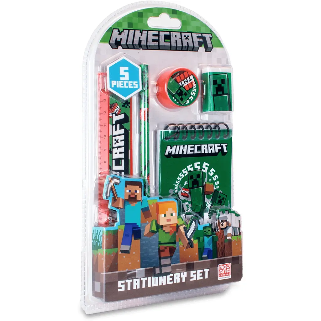 Набор из канцтоваров Kids Licence Minecraft 5 шт. (MC00038)