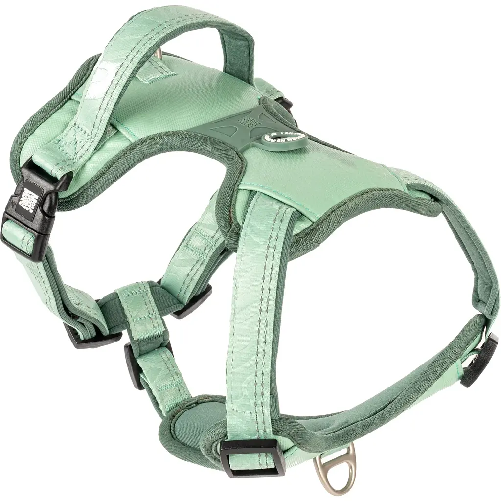 Шлея для собак Max & Molly Smart ID Sport Harness Matrix 2.0 Jade M 1.5х30-42х48-65 см - фото 5