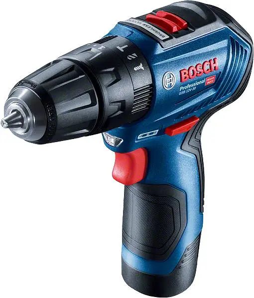 Шуруповерт-дрель ударная аккумуляторная Professional GSB 12V-30 12В Bosch teh0025293 - фото 2