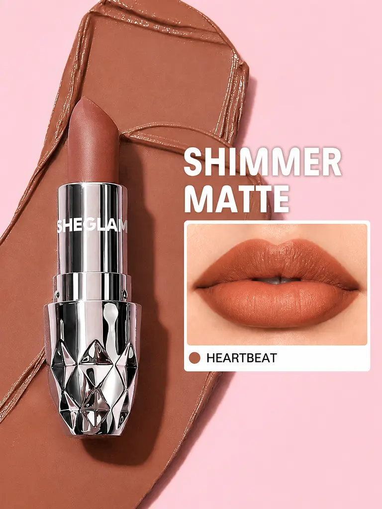 SHEGLAM Starlight Velvet Lipstick Heartbeat матова помада для губ - фото 2