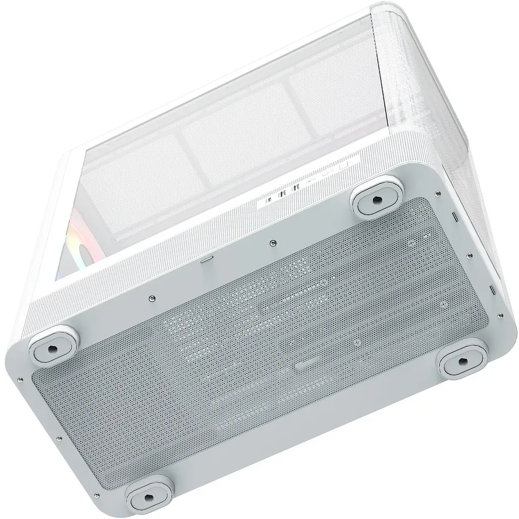 Корпус Modecom VOLCANO AQ500 ARGB MIDI FRONT LCD 6,2”, 4x120mm fans БІЛИЙ без Блок живлення ATX - фото 10