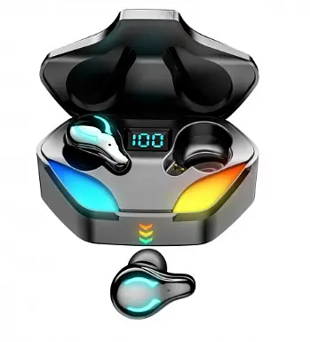 Бездротові bluetooth навушники ігрові вакуумні Game Set X1 TWS з боксом для заряджання