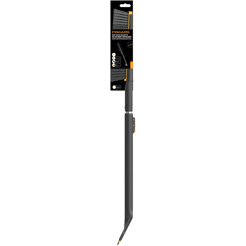 Щітка-скребок телескопічна Fiskars X-series XL 85–113 см (1078493) - фото 3
