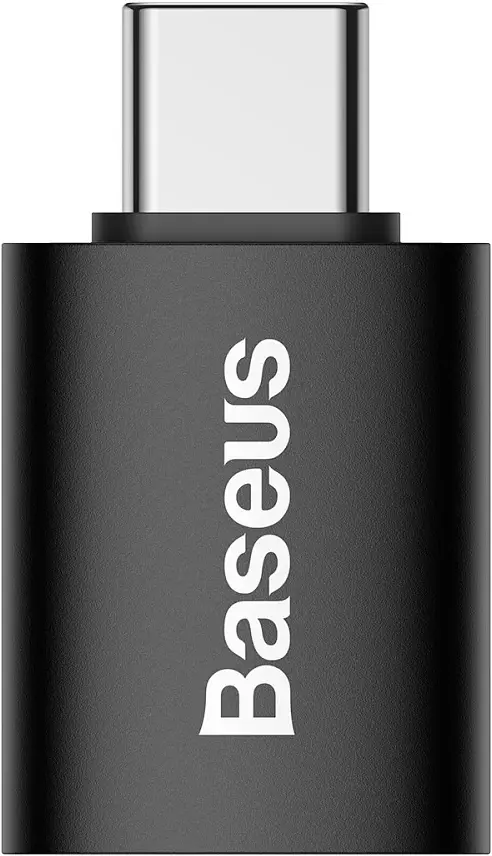 Адаптер Baseus Ingenuity Series Mini OTG Adaptor Type-C to USB-A 3.1 black (ZJJQ000001) - фото 2