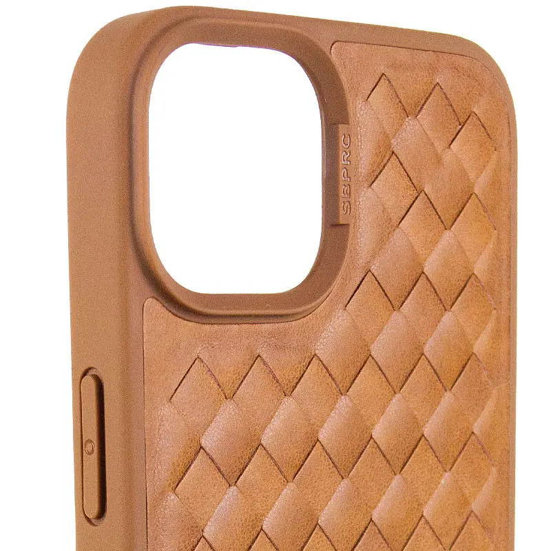 Чохол Polo шкіряний Santa Barbara для Apple iPhone 15 Plus 6.7 Brown - фото 4