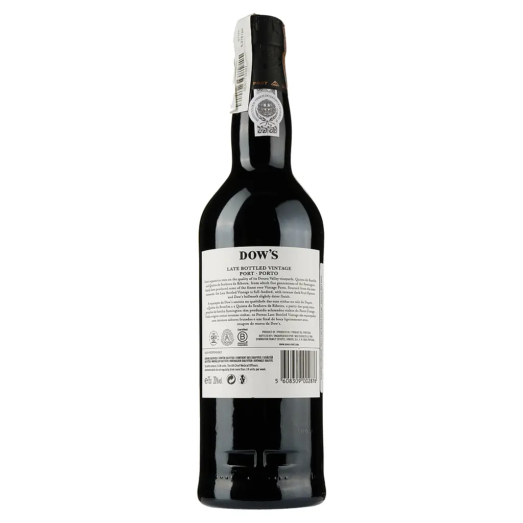 Набор: портвейн Symington Family Estates Dow's Late Bottled Vintage красный сладкий 20% 0.75 л + темный шоколад Schogetten Dark Chocolate Cranberry 100 г - фото 3