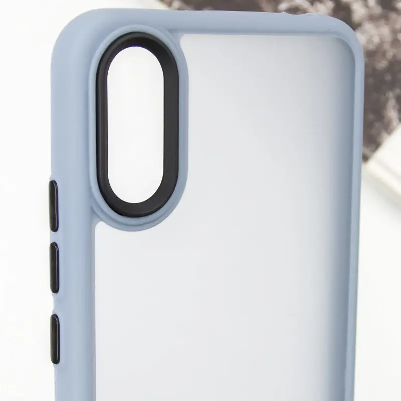 Чохол Epik TPU+PC Lyon Frosted для Xiaomi Redmi 9A Sierra Blue - фото 5