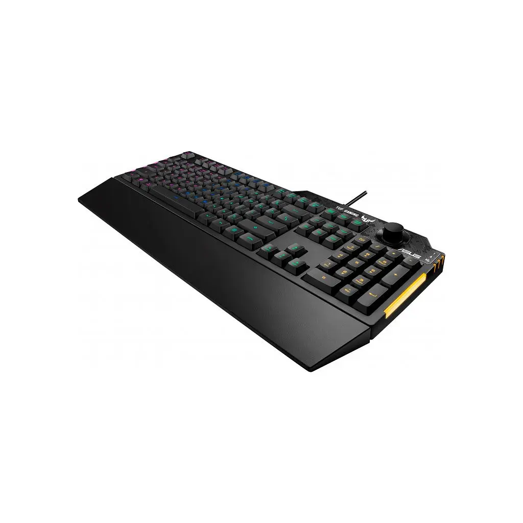 Клавіатура ASUS TUF Gaming K1 USB UA Black (90MP01X0-BKMA00) - фото 3