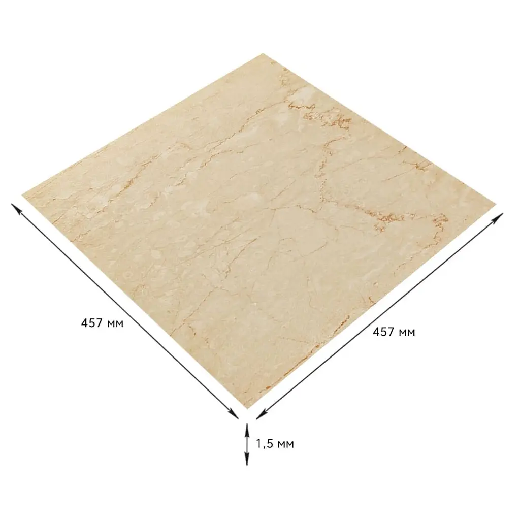Самоклеюча LVT плитка 457*457*1.5mm (D) SW-00002462 - фото 2