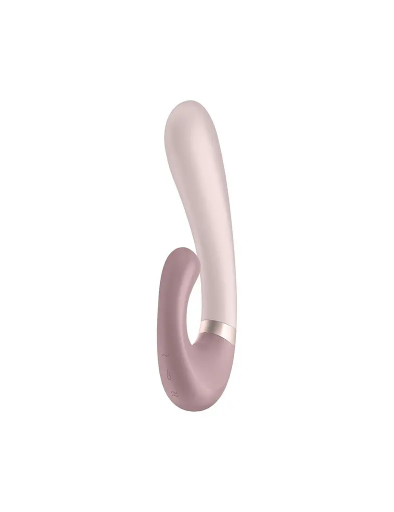 Смарт-вібратор-кролик з підігрівом Satisfyer Heat Wave Mauve
