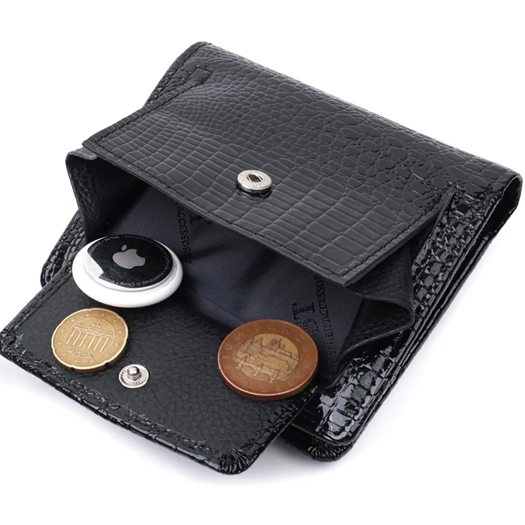 Кожаный женский кошелек ST Leather 10х11.5х1 см acs0029402 - фото 8