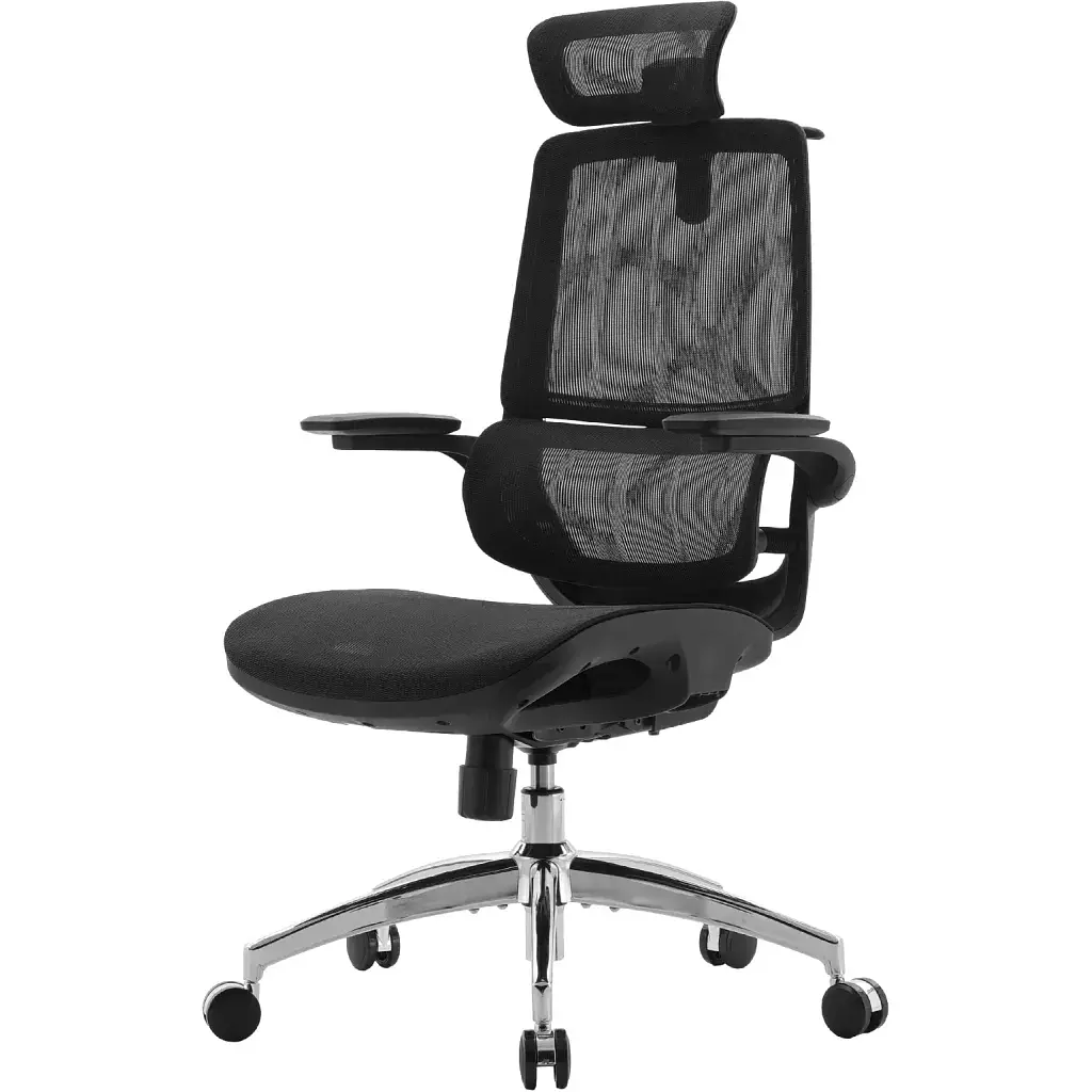 Офісне крісло Sihoo M59AS Mesh Black (M59AS-M302) - фото 2