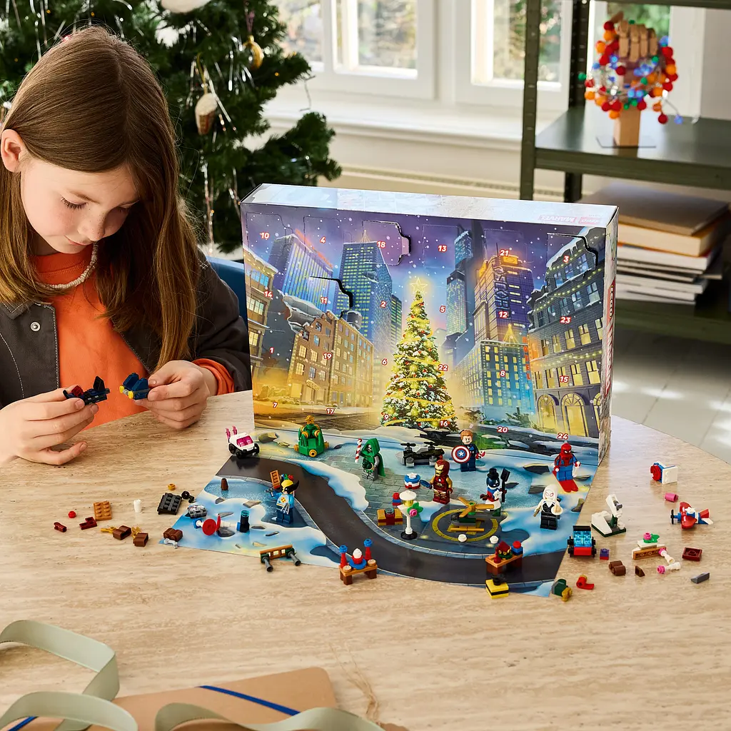 Конструктор LEGO Super Heroes Marvel Адвент-календар 2026 317 ел. (76340) - фото 18