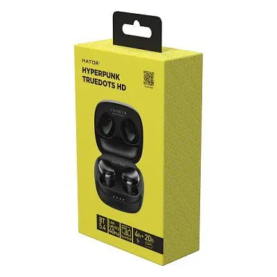 Наушники Hator Hyреrpunk Truedots SyncHUB Black (HTA411) - фото 4