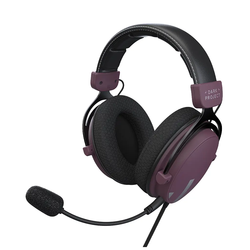 Навушники Dark Project One HS4 Wired Purple/Black (DPO-HS-5004) - фото 4